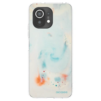 Picasee silikonska prozirna maskica za Xiaomi Mi 11 - Splash