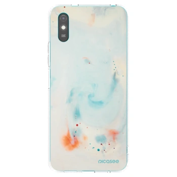 Picasee silikonska prozirna maskica za Xiaomi Redmi 9AT - Splash