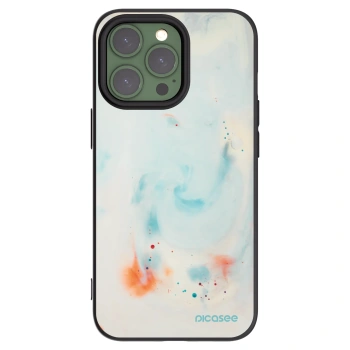Picasee crna silikonska maskica za Apple iPhone 13 Pro - Splash