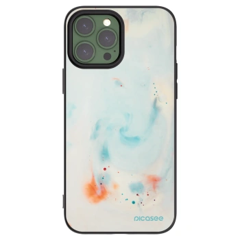 Picasee crna silikonska maskica za Apple iPhone 13 Pro Max - Splash