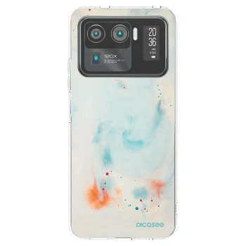 Picasee silikonska prozirna maskica za Xiaomi Mi 11 Ultra - Splash