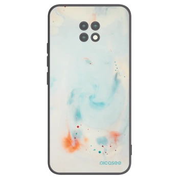 Picasee crna silikonska maskica za Xiaomi Redmi Note 9T - Splash
