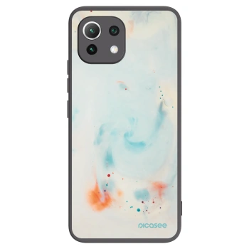 Picasee crna silikonska maskica za Xiaomi 11 Lite 5G NE - Splash