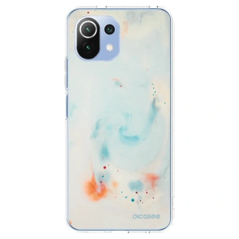 Picasee silikonska prozirna maskica za Xiaomi 11 Lite 5G NE - Splash