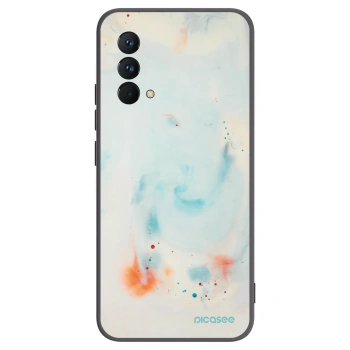 Picasee crna silikonska maskica za Realme GT Master Edition 5G - Splash