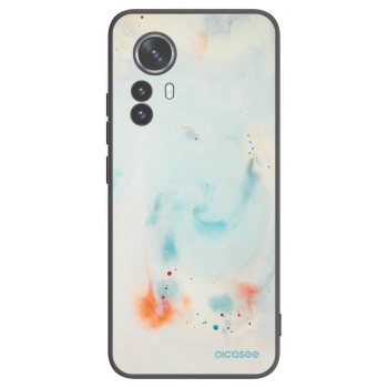 Picasee crna silikonska maskica za Xiaomi 12 Pro - Splash