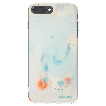 Picasee silikonska prozirna maskica za Apple iPhone 8 Plus - Splash