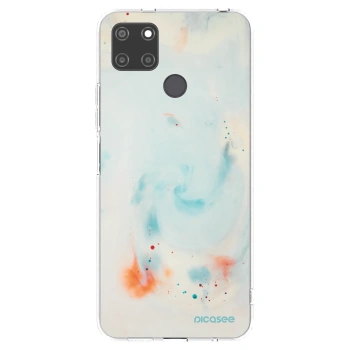 Picasee silikonska prozirna maskica za Realme C21Y - Splash