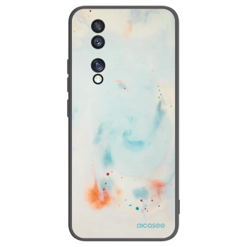Picasee crna silikonska maskica za Honor 70 - Splash