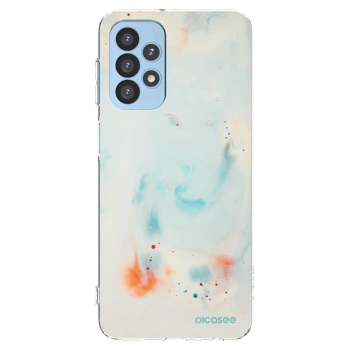 Picasee silikonska prozirna maskica za Samsung Galaxy A23 A235F 4G - Splash