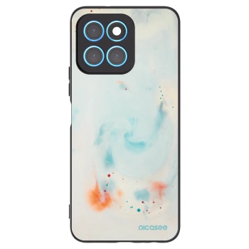Picasee crna silikonska maskica za Honor X6 - Splash
