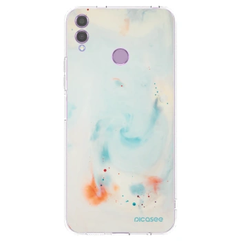 Picasee silikonska prozirna maskica za Honor 8X - Splash