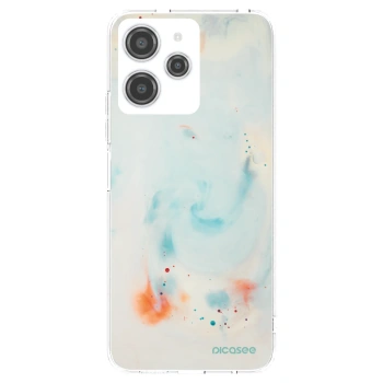 Picasee silikonska prozirna maskica za Xiaomi Redmi 12 4G - Splash