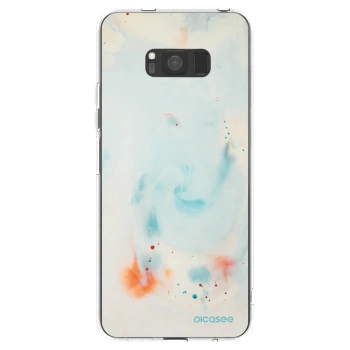 Picasee silikonska prozirna maskica za Samsung Galaxy S8 G950F - Splash