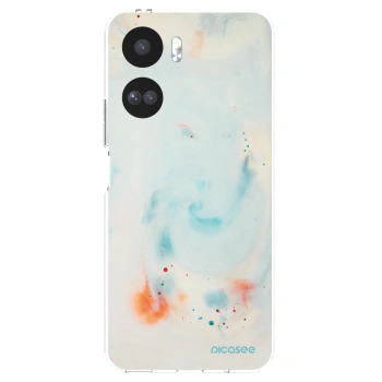 Picasee silikonska prozirna maskica za Honor 90 Lite 5G - Splash