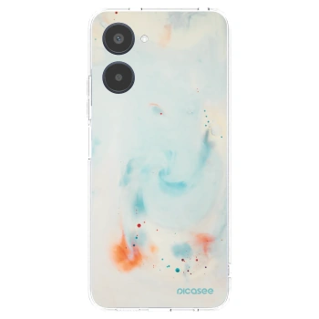 Picasee silikonska prozirna maskica za Realme 10 4G - Splash