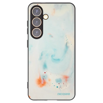 Picasee crna silikonska maskica za Samsung Galaxy S24 S921B 5G - Splash