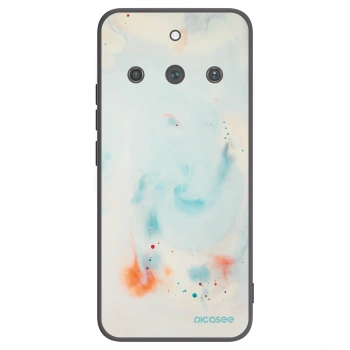Picasee crna silikonska maskica za Realme 11 Pro+ - Splash