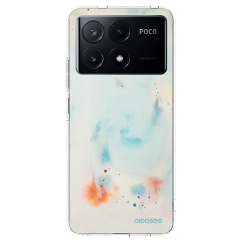 Picasee silikonska prozirna maskica za Xiaomi Poco X6 Pro - Splash