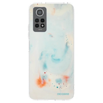 Picasee silikonska prozirna maskica za Xiaomi Redmi Note 12 Pro 4G - Splash