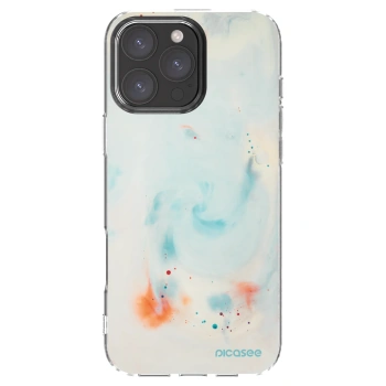 Picasee silikonska prozirna maskica za Apple iPhone 16 Pro Max - Splash