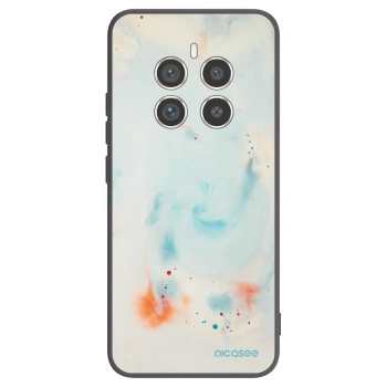 Picasee crna silikonska maskica za Realme 12 Pro 5G - Splash