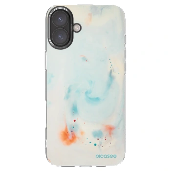 Picasee silikonska prozirna maskica za Apple iPhone 16 Plus - Splash