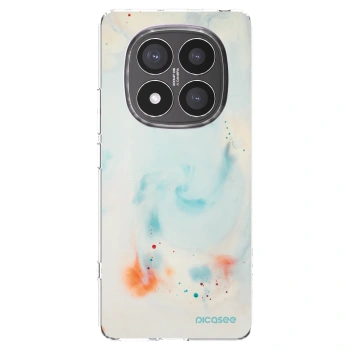 Picasee silikonska prozirna maskica za Xiaomi Redmi Note 14 Pro+ 5G - Splash
