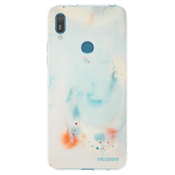 Picasee silikonska prozirna maskica za Huawei Y7 2019 - Splash