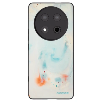 Picasee crna silikonska maskica za Honor Magic7 Lite 5G - Splash