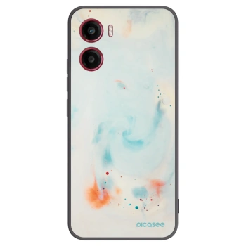 Picasee crna silikonska maskica za Motorola Moto G05 - Splash