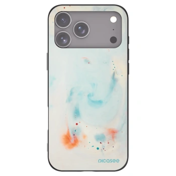Picasee crna silikonska maskica za Apple iPhone 17 Pro Max - Splash