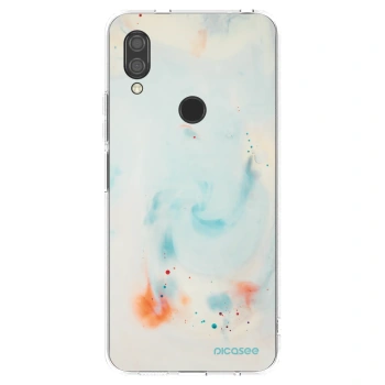 Picasee silikonska prozirna maskica za Xiaomi Redmi 7 - Splash