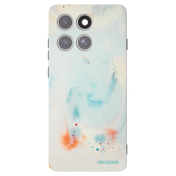 Picasee crna silikonska maskica za Motorola Edge 60 Pro - Splash