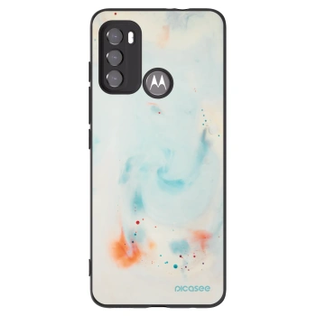 Picasee crna silikonska maskica za Motorola Edge 60 5G - Splash