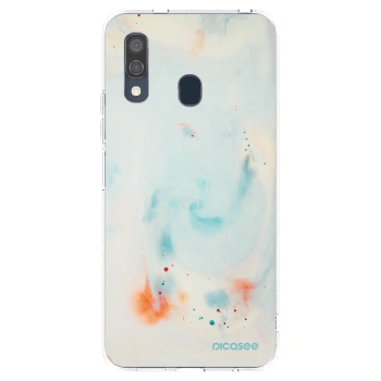 Picasee silikonska prozirna maskica za Samsung Galaxy A40 A405F - Splash