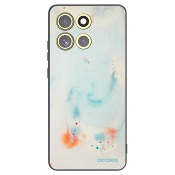Picasee crna silikonska maskica za Motorola Moto G86 5G - Splash