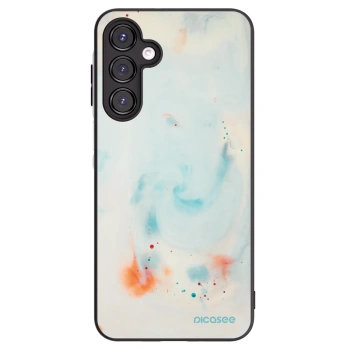 Picasee crna silikonska maskica za Samsung Galaxy A16 4G - Splash