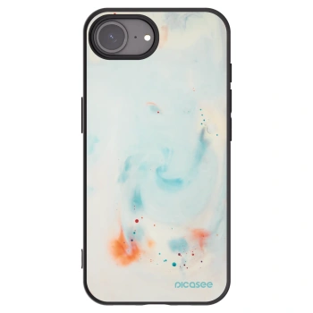 Picasee crna silikonska maskica za Apple iPhone 17e - Splash