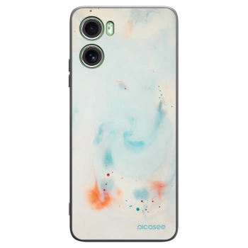 Picasee crna silikonska maskica za Motorola Moto G06 - Splash
