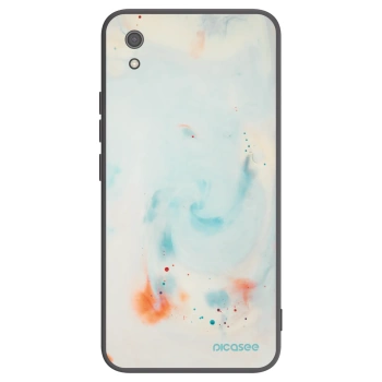 Picasee crna silikonska maskica za Xiaomi Redmi 7A - Splash