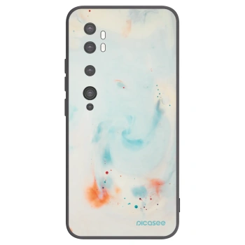 Picasee crna silikonska maskica za Xiaomi Mi Note 10 (Pro) - Splash
