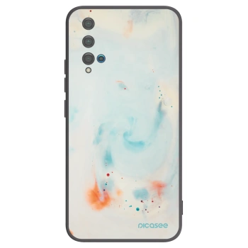 Picasee crna silikonska maskica za Huawei Nova 5T - Splash