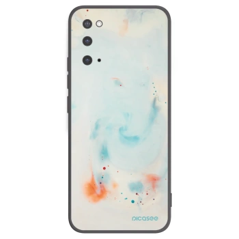 Picasee crna silikonska maskica za Samsung Galaxy S20 G980F - Splash