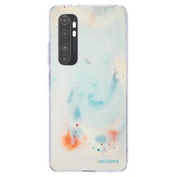 Picasee silikonska prozirna maskica za Xiaomi Mi Note 10 Lite - Splash