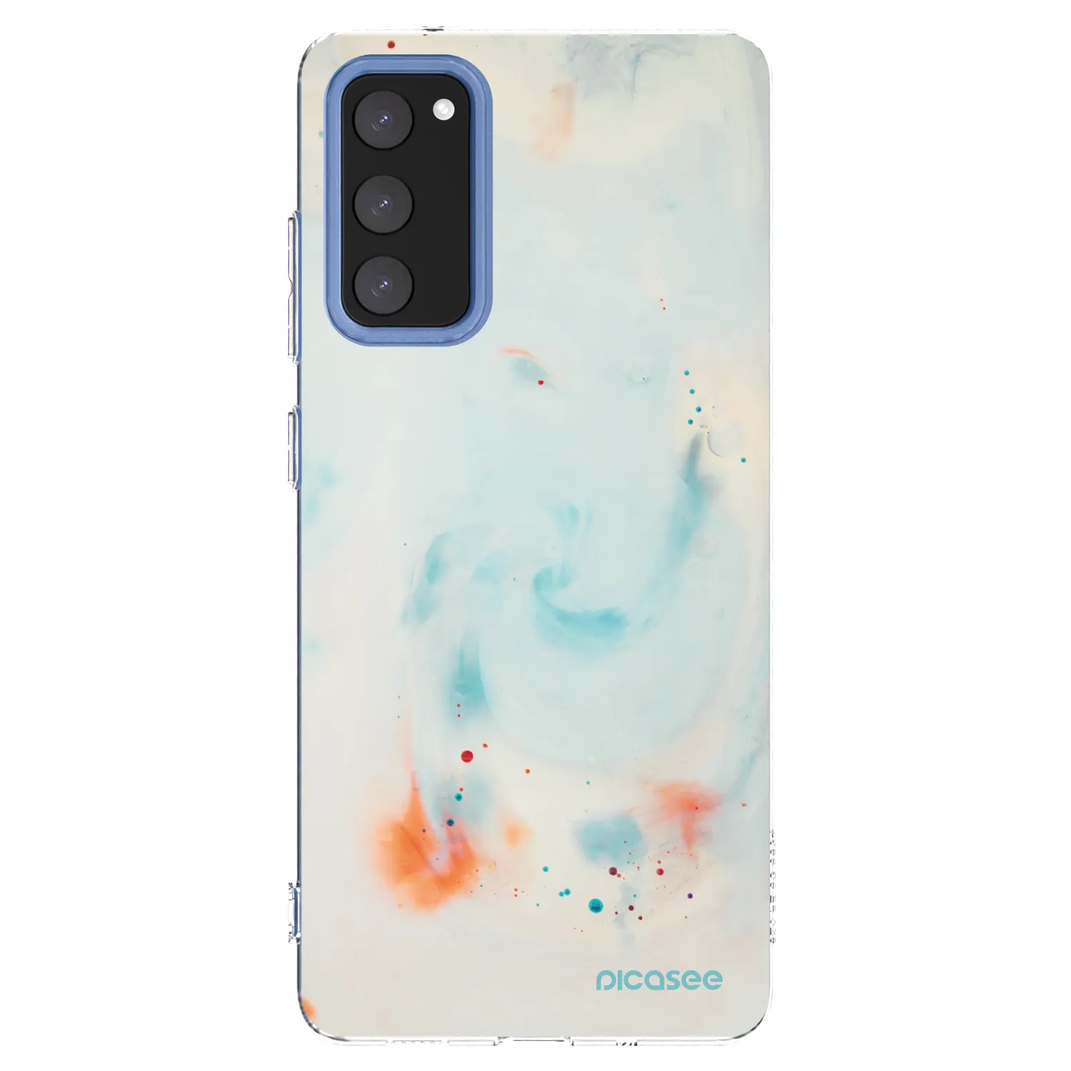 Picasee silikonska prozirna maskica za Samsung Galaxy S20 FE - Splash