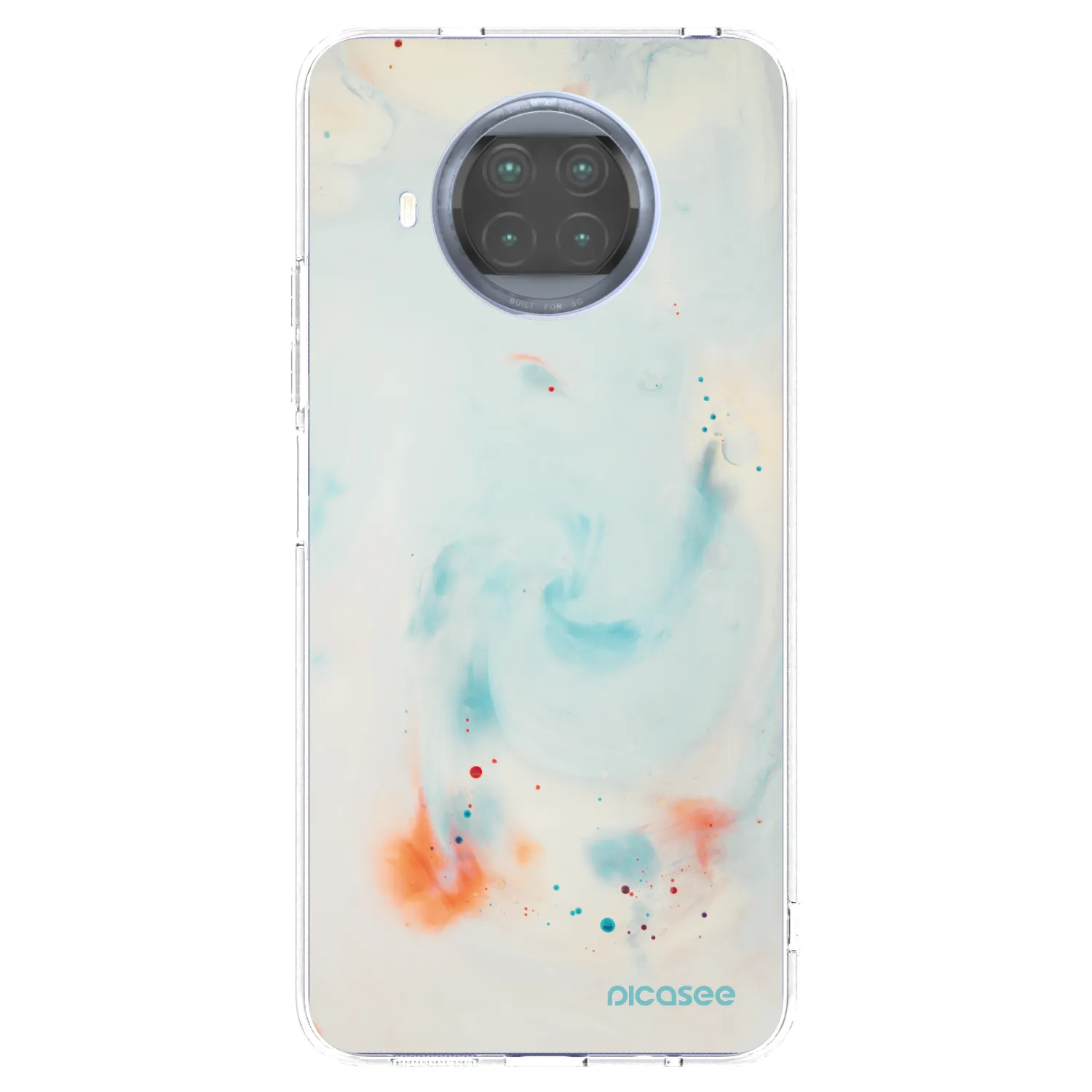 Picasee silikonska prozirna maskica za Xiaomi Mi 10T Lite - Splash