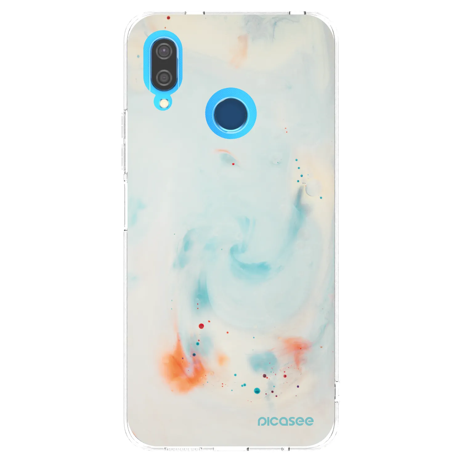 Picasee silikonska prozirna maskica za Huawei P20 Lite - Splash