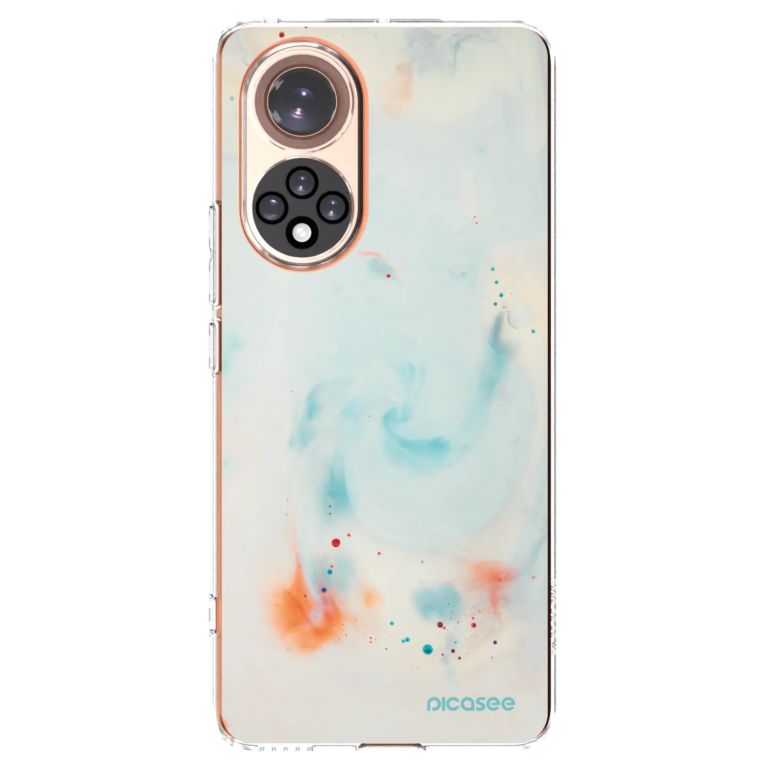 Picasee silikonska prozirna maskica za Huawei Nova 9 - Splash