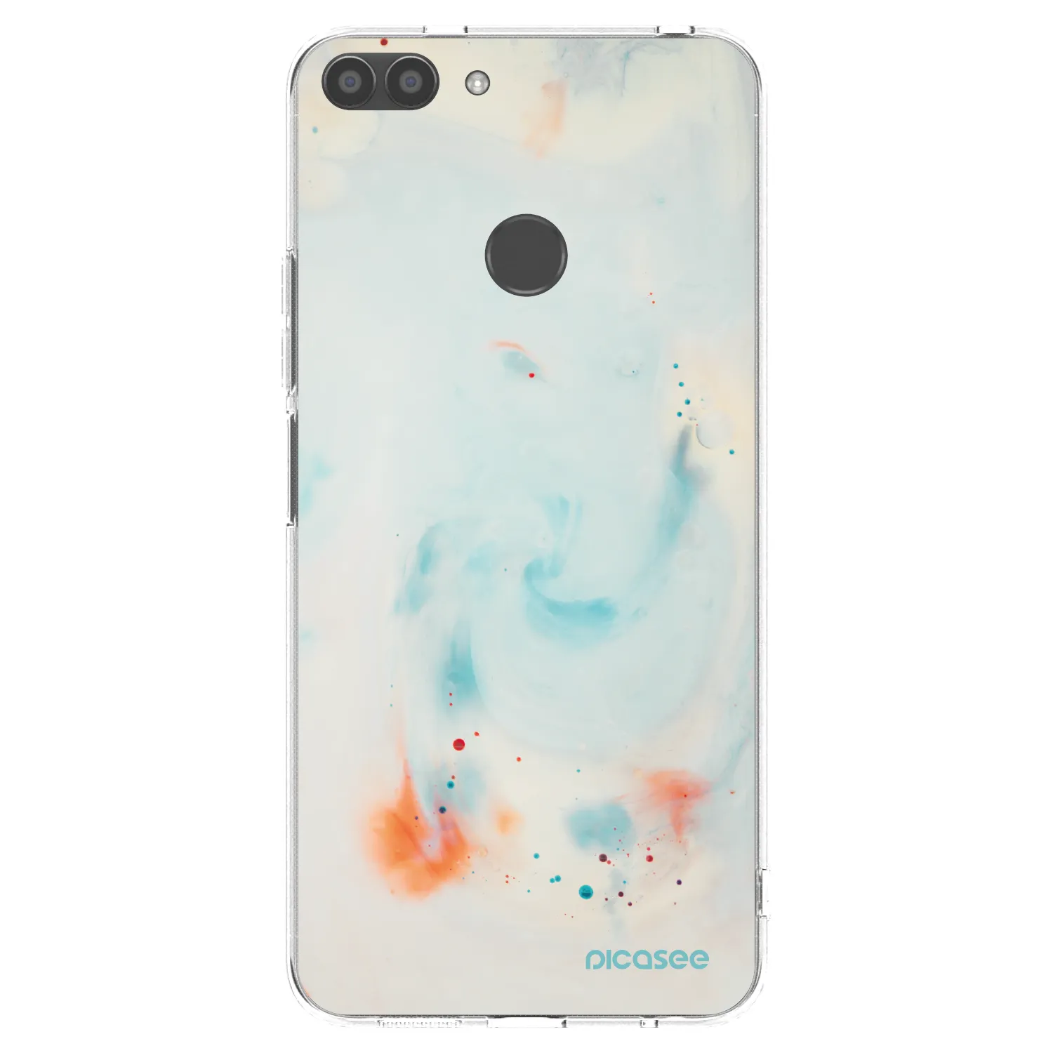 Picasee silikonska prozirna maskica za Huawei P Smart - Splash